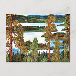 Osslund - Sommarlandskap från Norrland Vykort
