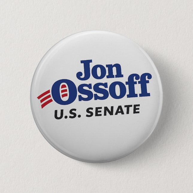 Ossoff 2026 Demokrat Knapp (Framsida)