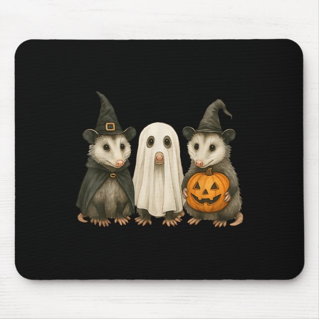 Ossum Halloween Ssum Häxa Spöke Pumpa  Musmatta (Framsidan)