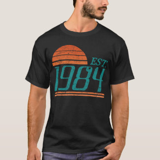 Öst. 1984 Vintage 40 år gammal T Shirt