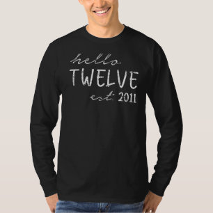 Öst 2011 Hej Tolv år gammal pojke eller flicka 12: T Shirt