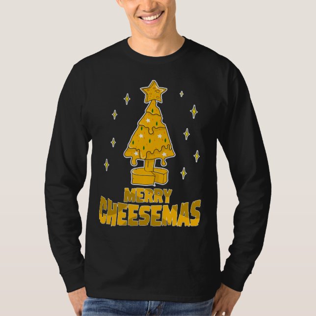 Ost Älskare Jul Verkligen som Cheese Funny X T Shirt (Framsida)