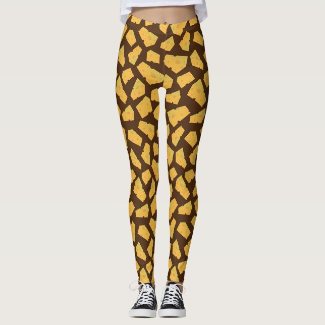 Ost älskare Leggings (Framsida)