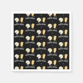 Ost Älskare och Connoisseur Pappersservett