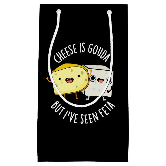 Ost Är Gouda Men Jag Har Sett Feta Rolig Mat Puns  (Framsidan)