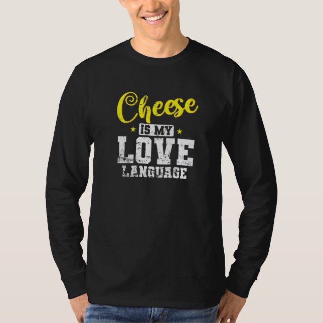 Ost är mitt Kärlek språk T Shirt (Framsida)