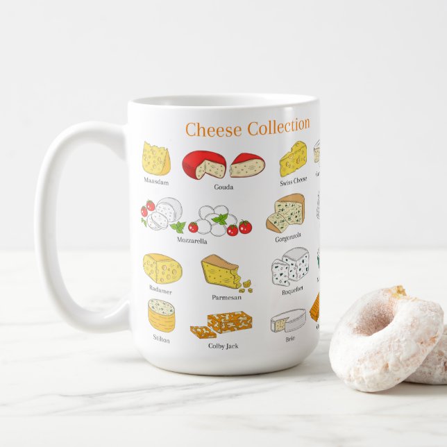 Ost Bitte! Kaffemugg (Med munk)
