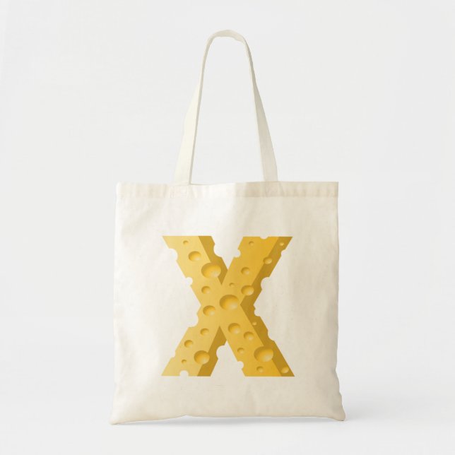 Ost Bokstav X Typografi Tygkasse (Framsidan)