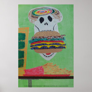 Ost burger i Paradise Poster