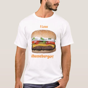Ost burger Manar Grundläggande T-Shirt
