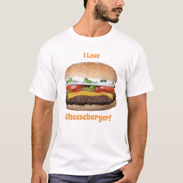 Ost burger Manar Grundläggande T-Shirt (Framsida)