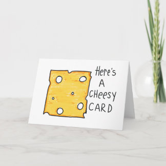 Ost Card, Lusst Ost Hälsning, Foodie Card Kort