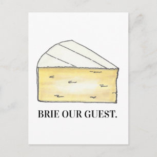 Ost Cocktail Party Brie vår gästinbjudan Inbjudan Vykort