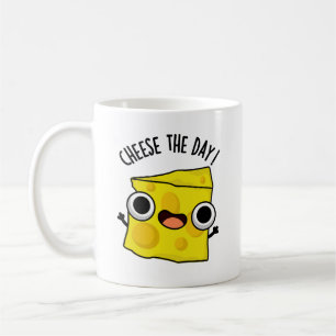 Ost, Dag-nuny Food Pun Kaffemugg