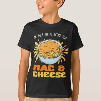 Ost Food Cheese Älskare Food Älskare Macaroni Nood T Shirt