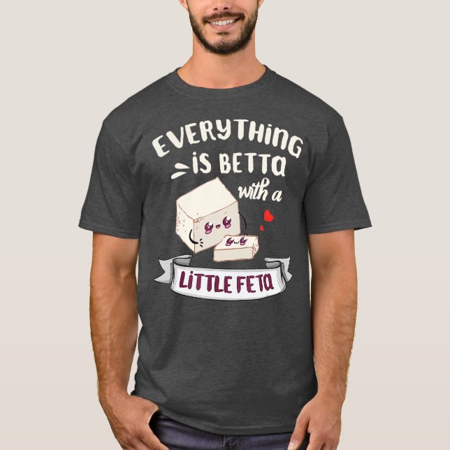 Ost från    GreklandFör fetaentusiaster T Shirt (Framsida)
