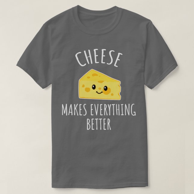 Ost gör allt bättre t shirt (Design framsida)
