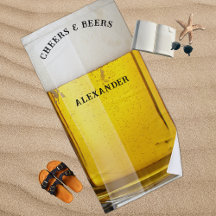 Ost i Öl som dricker Giant Mugg Stein Monogram