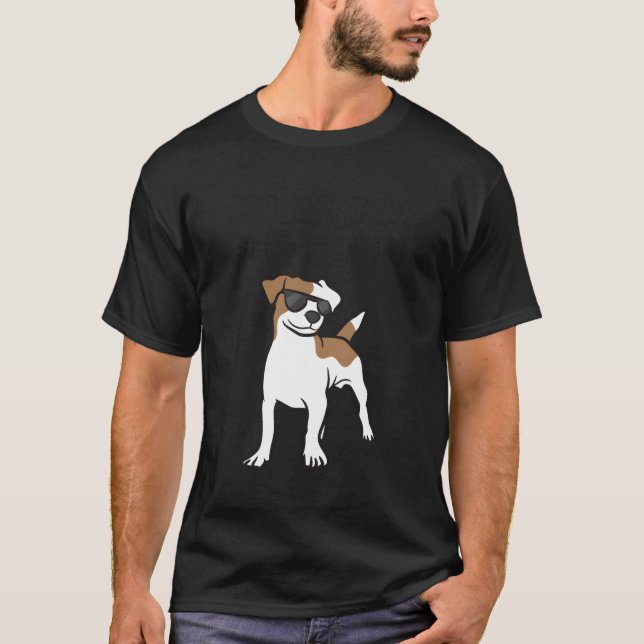 Öst Jack Russel Mamma Mor av Jack Russell Terrier T Shirt (Framsida)