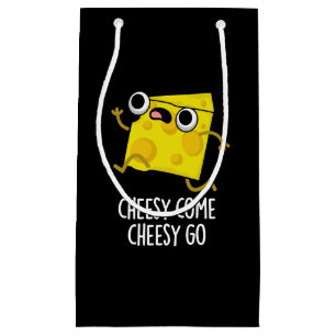 Ost Kom Cheesy Go Funny Food Pun Mörk BG