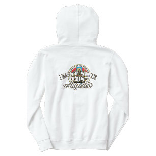 Öst Los Angeles bakre hoodie