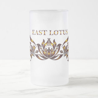 Öst Lotus Ölbricka Frostat Ölglas