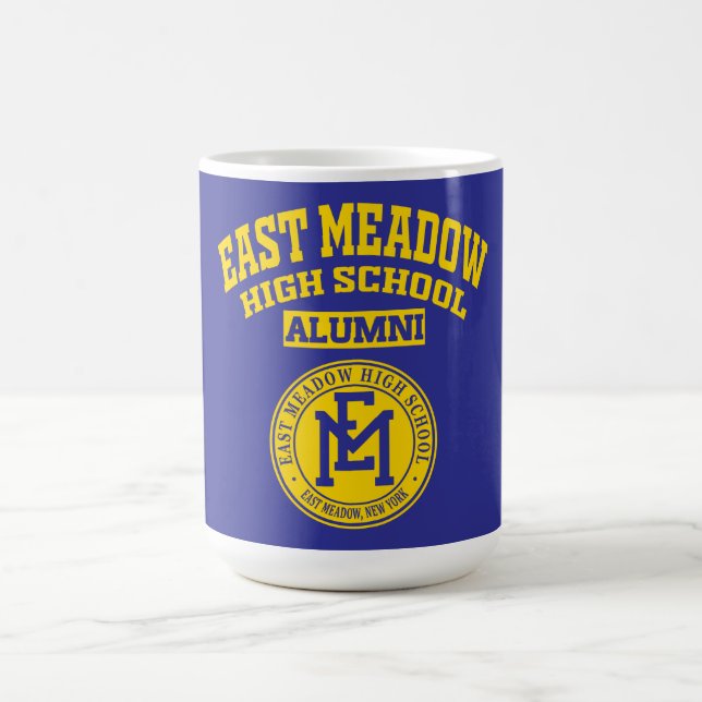 Öst Meadow High School NY Alumni-mugg Kaffemugg (Center)