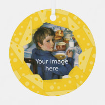 Ost med Hål ram för fotot på