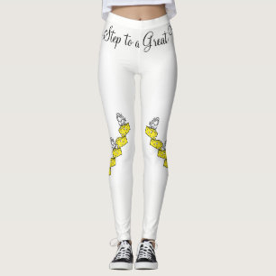 Ost Mus Stor Tränings White Leggings