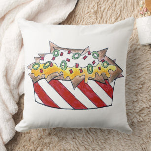 Ost Nachos Tortilla Chip Junk Snack Food Kudde