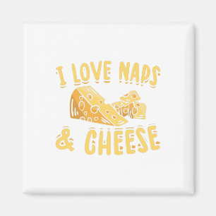 Ost & Naps Ost Älskare Food Gift Idea Magnet