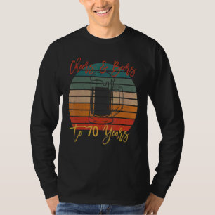 Ost och Öl till 70 års ålder Födelsedagsfest 1 T Shirt