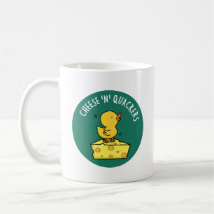 Ost och Quackers Funny Anka Pun Kaffemugg