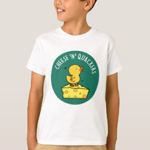 Ost och Quackers Funny Anka Pun T Shirt