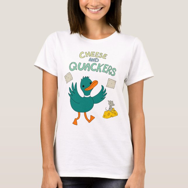 Ost och Quackers T-shirt (Framsida)