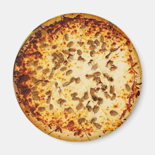 Ost och Sause Pizza Food Magnet