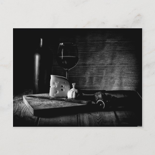 Ost och Vin Vykort (Framsida)