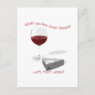 ost och vin vykort