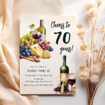 Ost- och vincharcuterie för vuxna 70-årsfirande