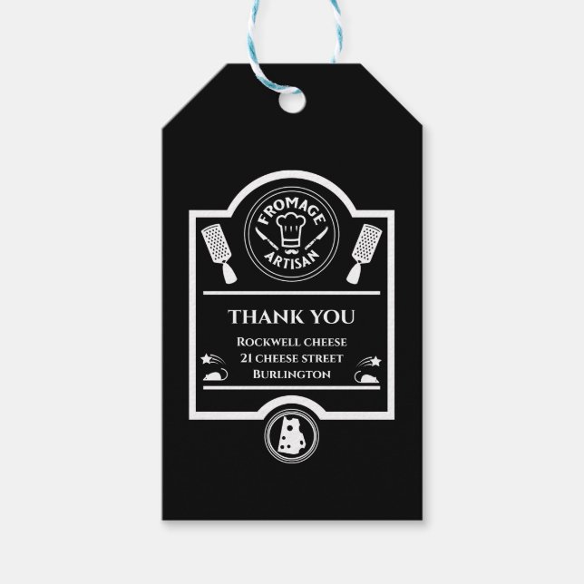 Ost Producer Presentetikett (Framsidan)