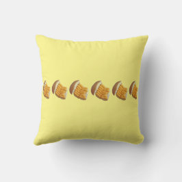 Ost Puff Patterned Pillow. Kudde