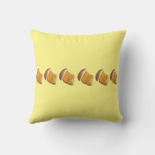 Ost Puff Patterned Pillow. Kudde