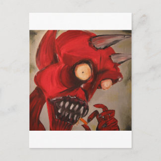 Ost Puffs i Djävulen Vykort