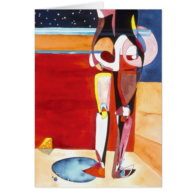 Ost står bara hälsningskort (Framsidan)