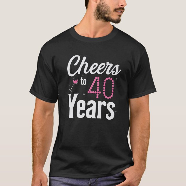 Ost till 40 år t 40 födelsedagar 1982 shirt (Framsida)