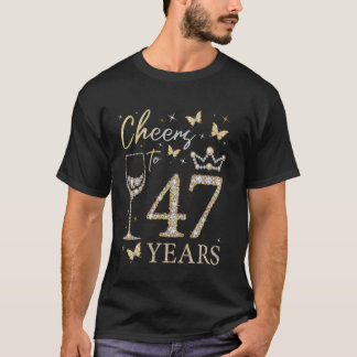 Ost till 47 år gammal 47:e födelsedagen B-Day Part T Shirt