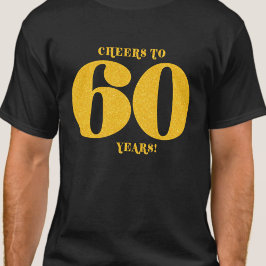 Ost till 60 år 60 60 födelsedag t shirt