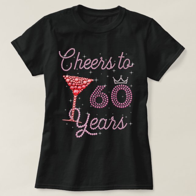 Ost till 60 år 60 födelsedagar 60 år gammal dag t shirt (Design framsida)