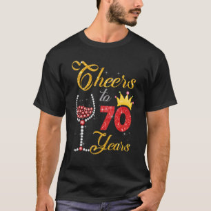 Ost till 70 år 1952 70:e födelsedagen Vin Diamond T Shirt