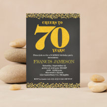 Ost till 70 år 70:e födelsedagen